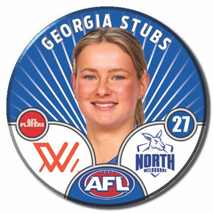 AFLW S10 NORTH MELBOURNE - STUBS, Georgia