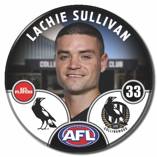 2025 AFL Collingwood Football Club - SULLIVAN, Lachie