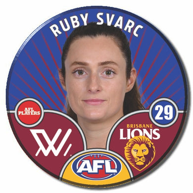 AFLW S10 BRISBANE - SVARC, Ruby