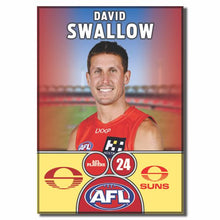 2025 AFL Gold Coast Suns Football Club - SWALLOW, David