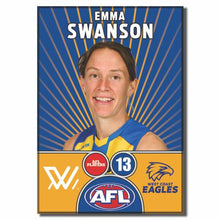 AFLW S10 WEST COAST EAGLES - SWANSON, Emma
