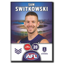 2025 AFL Fremantle Football Club - SWITKOWSKI, Sam