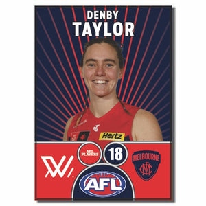 AFLW S10 MELBOURNE - TAYLOR, Denby