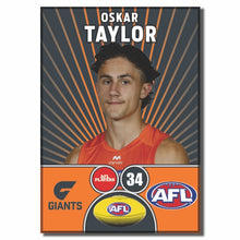 AFL 2026 GWS GIANTS Football Club - TAYLOR, Oskar