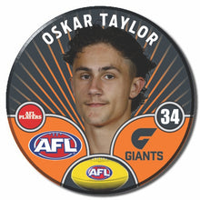 AFL 2026 GWS GIANTS Football Club - TAYLOR, Oskar