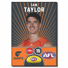 AFL 2026 GWS GIANTS Football Club - TAYLOR, Sam