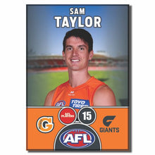 2025 AFL GWS Giants Football Club - TAYLOR, Sam