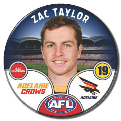 2025 AFL Adelaide Football Club - TAYLOR, Zac
