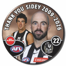 2026 AFL Collingwood Football Club - SIDEBOTTOM, Steele