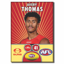 AFL 2026 GOLD COAST SUNS Football Club - THOMAS, Avery