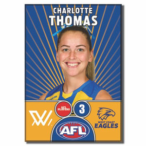 AFLW S10 WEST COAST EAGLES - THOMAS, Charlotte