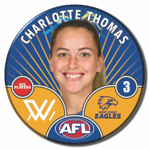 AFLW S10 WEST COAST EAGLES - THOMAS, Charlotte