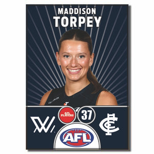 AFLW S10 CARLTON - TORPEY, Madison