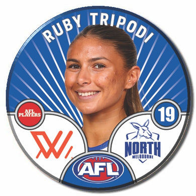 AFLW S10 NORTH MELBOURNE - TRIPODI, Ruby