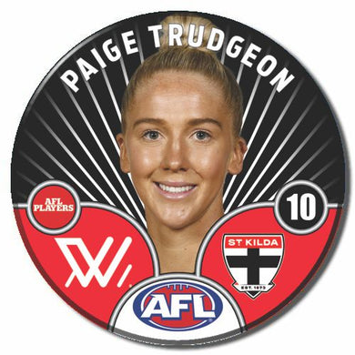 AFLW S10 ST KILDA - TRUDGEON, Paige