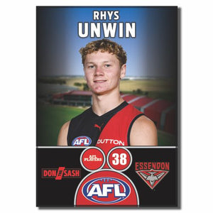 2025 AFL Essendon Football Club - UNWIN, Rhys