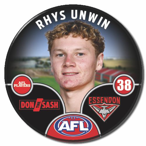 2025 AFL Essendon Football Club - UNWIN, Rhys