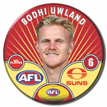 AFL 2026 GOLD COAST SUNS Football Club - UWLAND, Bodhi