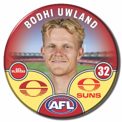 2025 AFL Gold Coast Suns Football Club - UWLAND, Bodhi