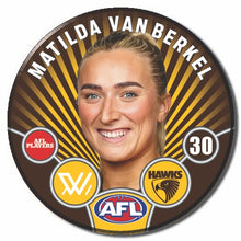 AFLW S11 HAWTHORN - VAN BERKEL, Matilda