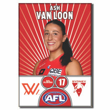 AFLW S10 SYDNEY SWANS - VAN LOON, Ash