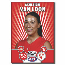AFLW S11 SYDNEY SWANS - VAN LOON, Ashleigh