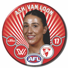 AFLW S11 SYDNEY SWANS - VAN LOON, Ashleigh