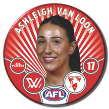 AFLW S11 SYDNEY SWANS - VAN LOON, Ashleigh
