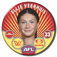AFLW S11 GOLD COAST SUNS - VEERHUIS, Ellie