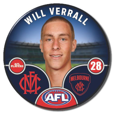 2025 AFL Melbourne Football Club - VERRALL, Will