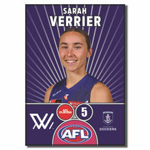 AFLW S10 FREMANTLE - VERRIER, Sarah