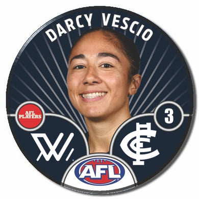 AFLW S10 CARLTON - VESCIO, Darcy