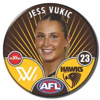AFLW S10 HAWTHORN - VUKIC, Jess