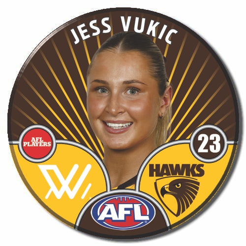 AFLW S10 HAWTHORN - VUKIC, Jess