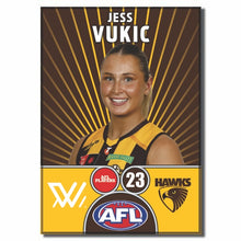 AFLW S10 HAWTHORN - VUKIC, Jess