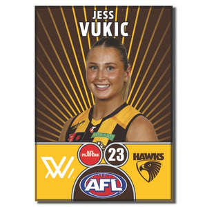 AFLW S10 HAWTHORN - VUKIC, Jess