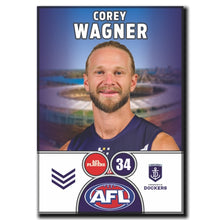 2025 AFL Fremantle Football Club - WAGNER, Corey