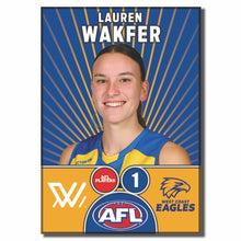 AFLW S10 WEST COAST EAGLES - WAKFER, Lauren