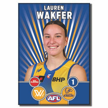 AFLW S11 WEST COAST EAGLES - WAKFER, Lauren