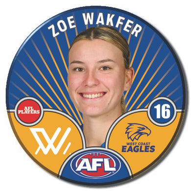 AFLW S10 WEST COAST EAGLES - WAKFER, Zoe
