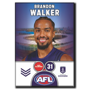 2025 AFL Fremantle Football Club - WALKER, Brandon