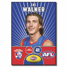 AFL 2026 WESTERN BULLDOGS Football Club - WALKER, Zac