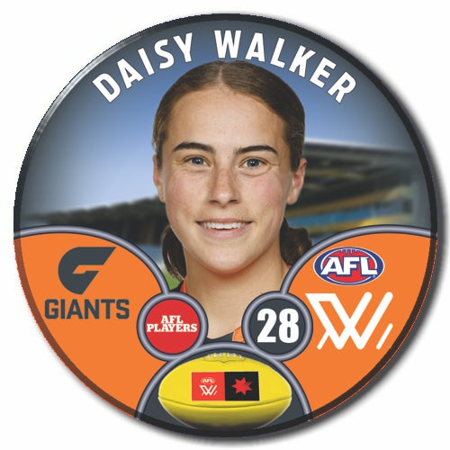AFLW S9 GWS Giants Football Club - WALKER, Daisy