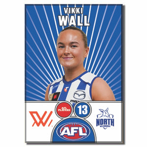 AFLW S10 NORTH MELBOURNE - WALL, Vikki