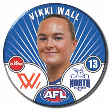 AFLW S10 NORTH MELBOURNE - WALL, Vikki