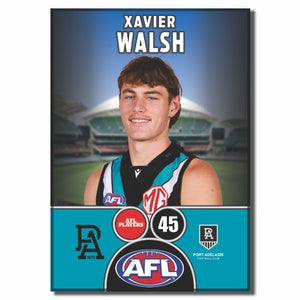 2025 AFL Port Adelaide Football Club - WALSH, Xavier