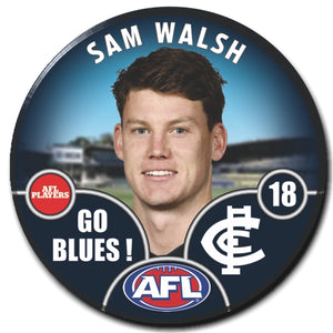 2025 AFL Carlton Football Club - WALSH, Sam