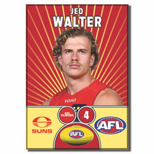 AFL 2026 GOLD COAST SUNS Football Club - WALTER, Jed