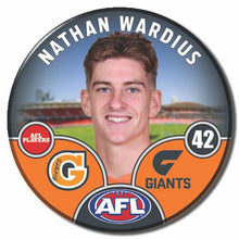 2025 AFL GWS Giants Football Club - WARDIUS, Nathan