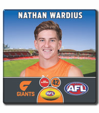 2024 AFL GWS Giants Football Club - WARDIUS, Nathan